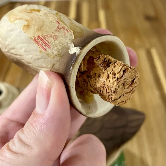 Ezra Brooks “Happy Goose” 1974 Heritage China Liquor Decanter Bottle Vintage ‘74 - Picture 6 of 10